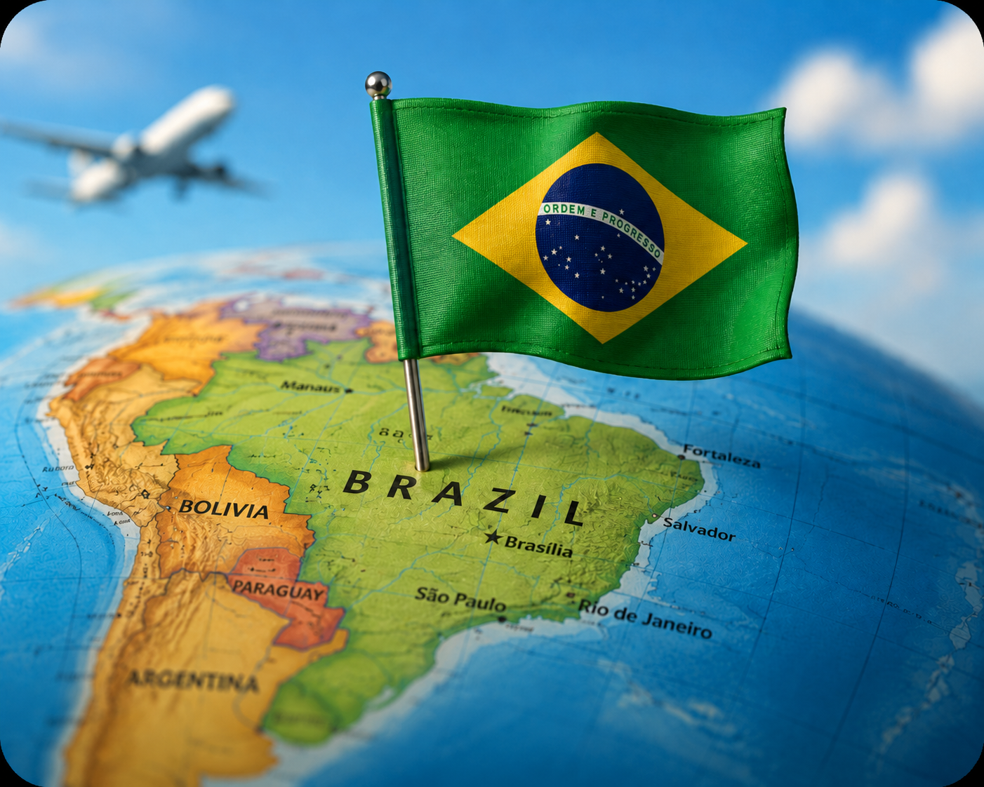 Brasil eSIM • Datos Ilimitados